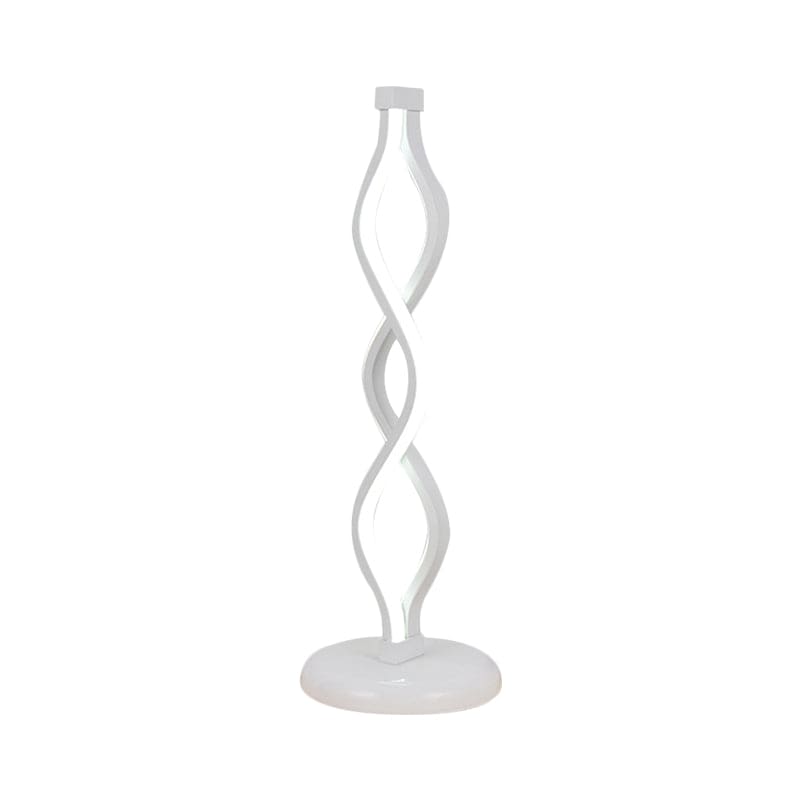 SpiralGlow | LED Tavlelampe i Hvitt