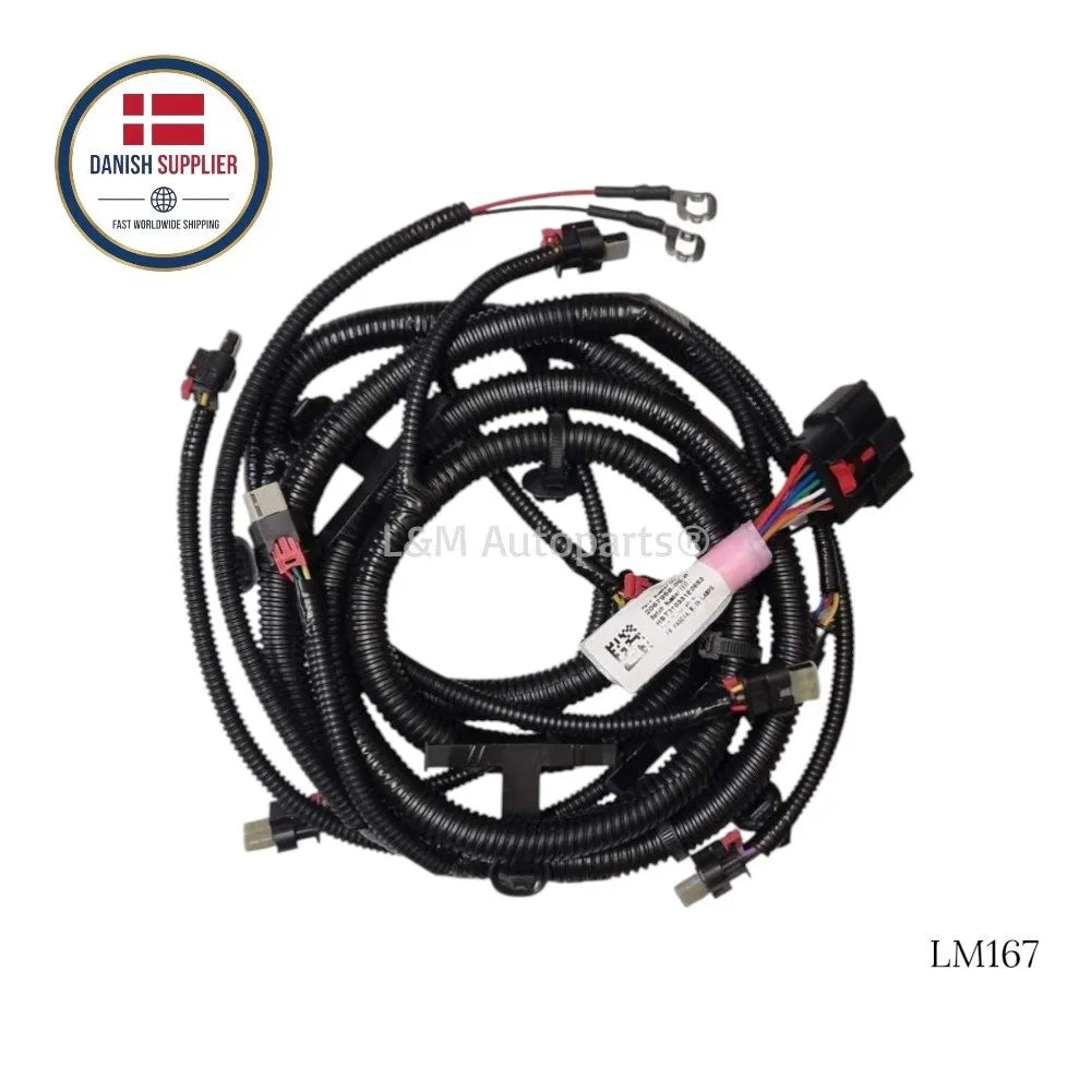 Front Bumper Wiring Harness for Model 3 2017-2023 - W/ Park sensors, W/O Fascia/fog lamps