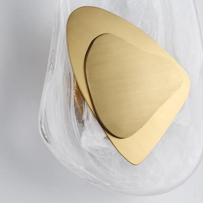 NordicCrystal | Moderne Krystallvegglampe med Eleganse