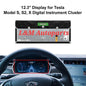 Model S/X instrumentpanel LCD-skjerm generasjon 2 12,3 tommer for MCU1 og MCU2