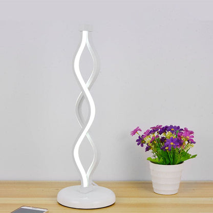 SpiralGlow | LED Tavlelampe i Hvitt