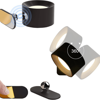 VersaLamp | Trådløs Vegglampe med Fleksibel Design