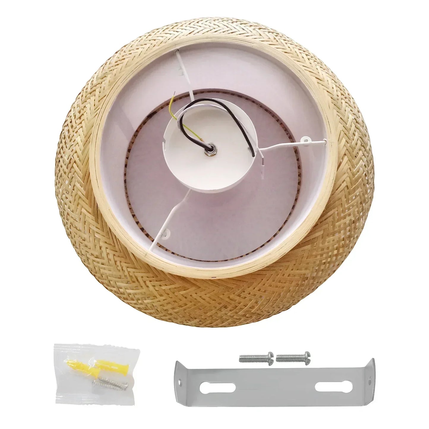 BambooAura  | Zen Taklampe Laget av Bambus