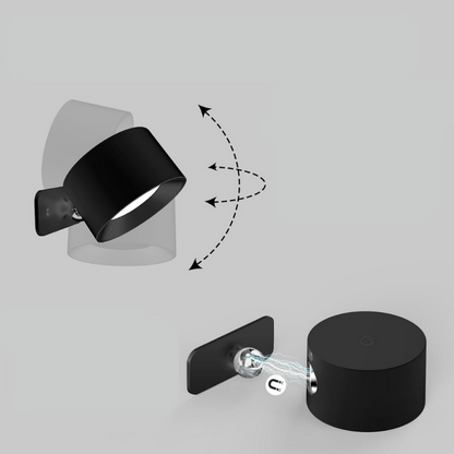 VersaLamp | Trådløs Vegglampe med Fleksibel Design