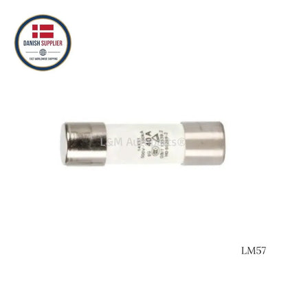 Tesla-sikring 14 x 51 mm 40 A 500V – 100KA, Sikring for PTC-VARMER, A/C-kompressor erstatning 50-124-06 40A Sikring, Ultra Rapid, 40a, 14x51mm