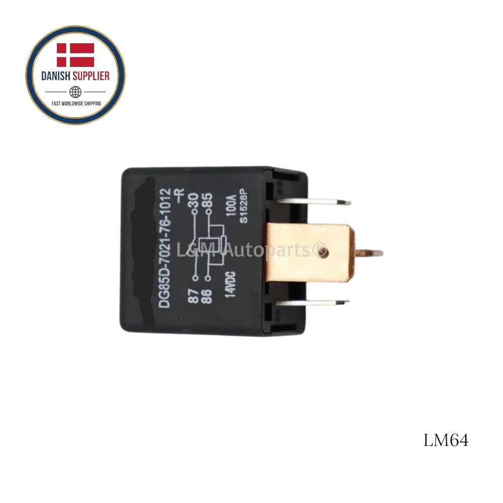 Relé for luftkompressor 12V 100A, Model S/X