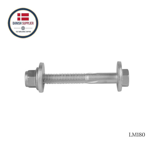 Model S/X BOLT H KAM M14X2.00X114 [10.9]-G720 inkluderer SKIVE og mutter - brukes til fremre nedre arm
