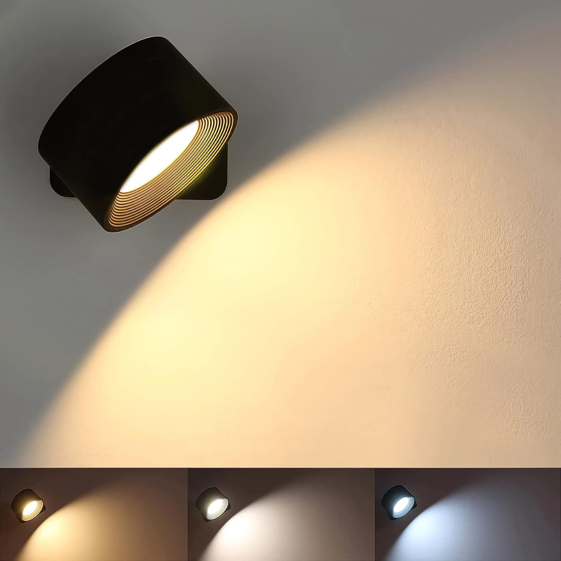 VersaLamp | Trådløs Vegglampe med Fleksibel Design