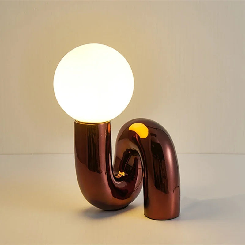 RadiantGlass | Lysende Glassball Lampe