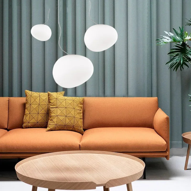 Glinthalo | Lysende Glasspendellampe for Interiør