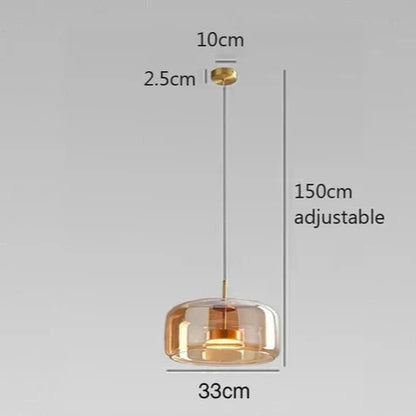 Lumière | Skandinavisk Glasslampe for Hjemmet
