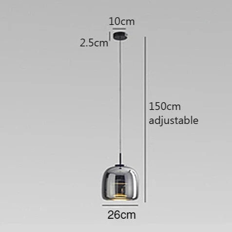 Lumière | Skandinavisk Glasslampe for Hjemmet