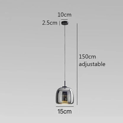Lumière | Skandinavisk Glasslampe for Hjemmet