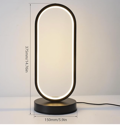 OvalTouch | Dimbare Moderne LED-Lampe med 3 Farger