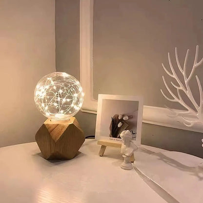 WoodDream | Vintage Lysmagisk Lampe