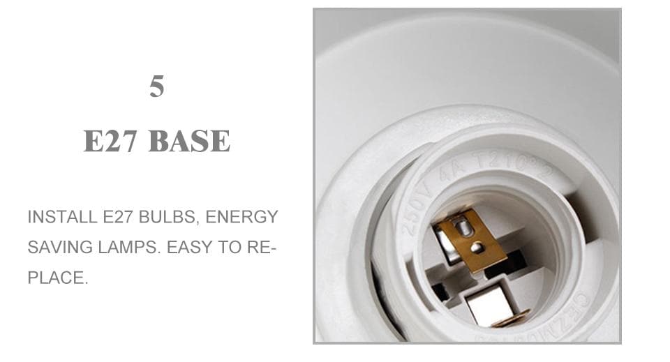 FlexiCollin | Roterende Vegglampe med Praktisk Kjedebryter